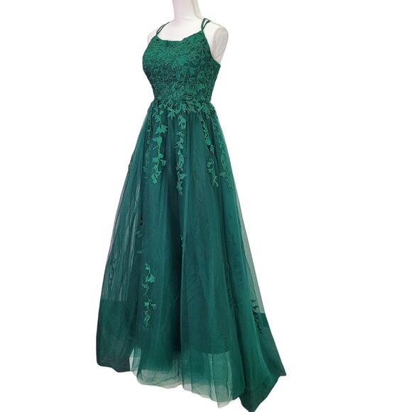 Beautiful Formal Gown Prom Dress Wedding Party Bridesmaid MOTB - Picture 8 of 14
